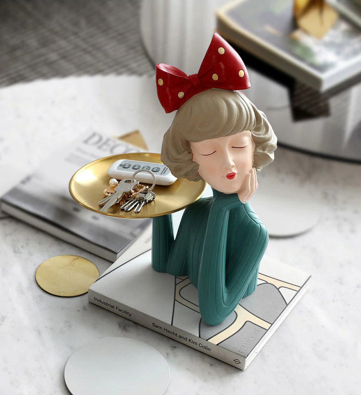 Rynx Untamed Girl Figurine Sculpture