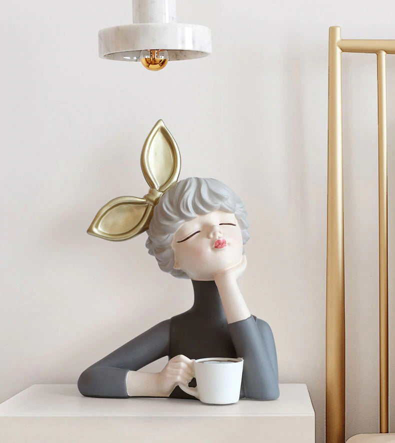 Rynx Untamed Girl Figurine Sculpture