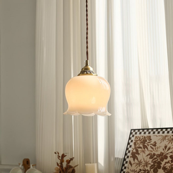 Lisslune | FloralGlow - Elegant floral pendant light