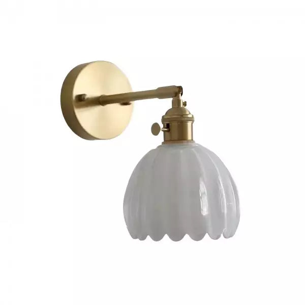 Lisslune | Glass Tulip Flower Wall Lamp | Elegant Flower Lighting for a Stylish Interior - MurCharm