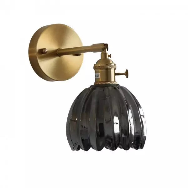 Lisslune | Glass Tulip Flower Wall Lamp | Elegant Flower Lighting for a Stylish Interior - MurCharm