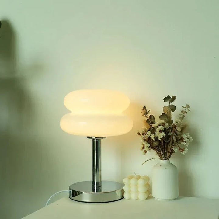 Lisslune | Retro Macaron Table Lamp made of colored glass