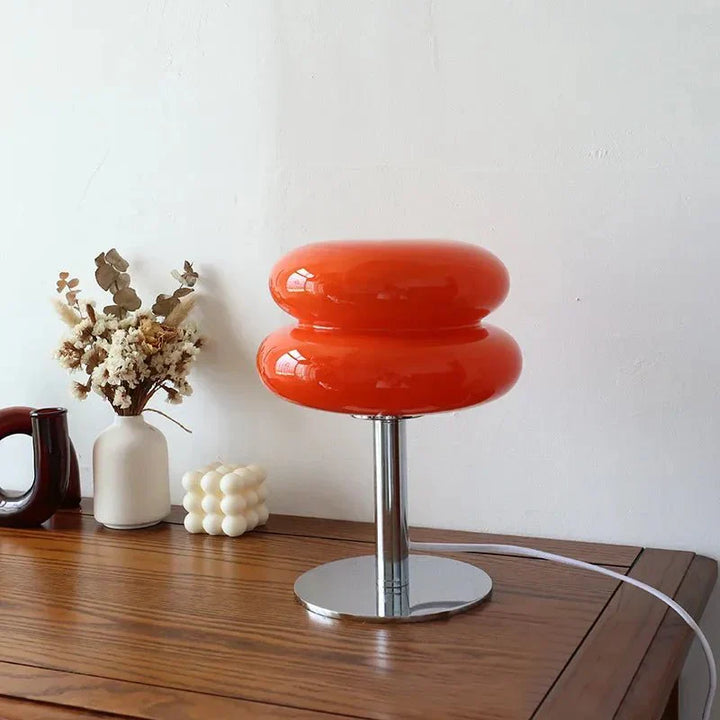 Lisslune | Retro Macaron Table Lamp made of colored glass