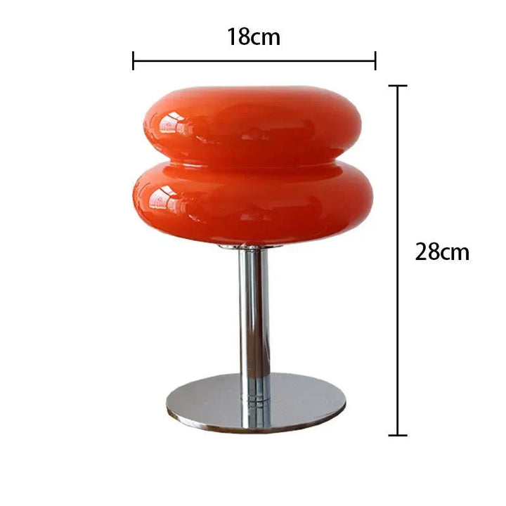 Lisslune | Retro Macaron Table Lamp made of colored glass