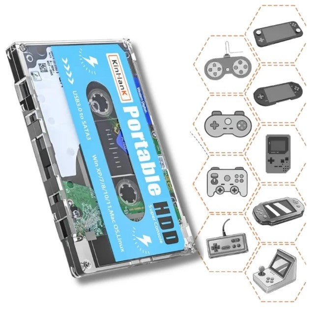 Lisslune | Retro Gaming Cassette - Pixel Cassette | Retro Disk