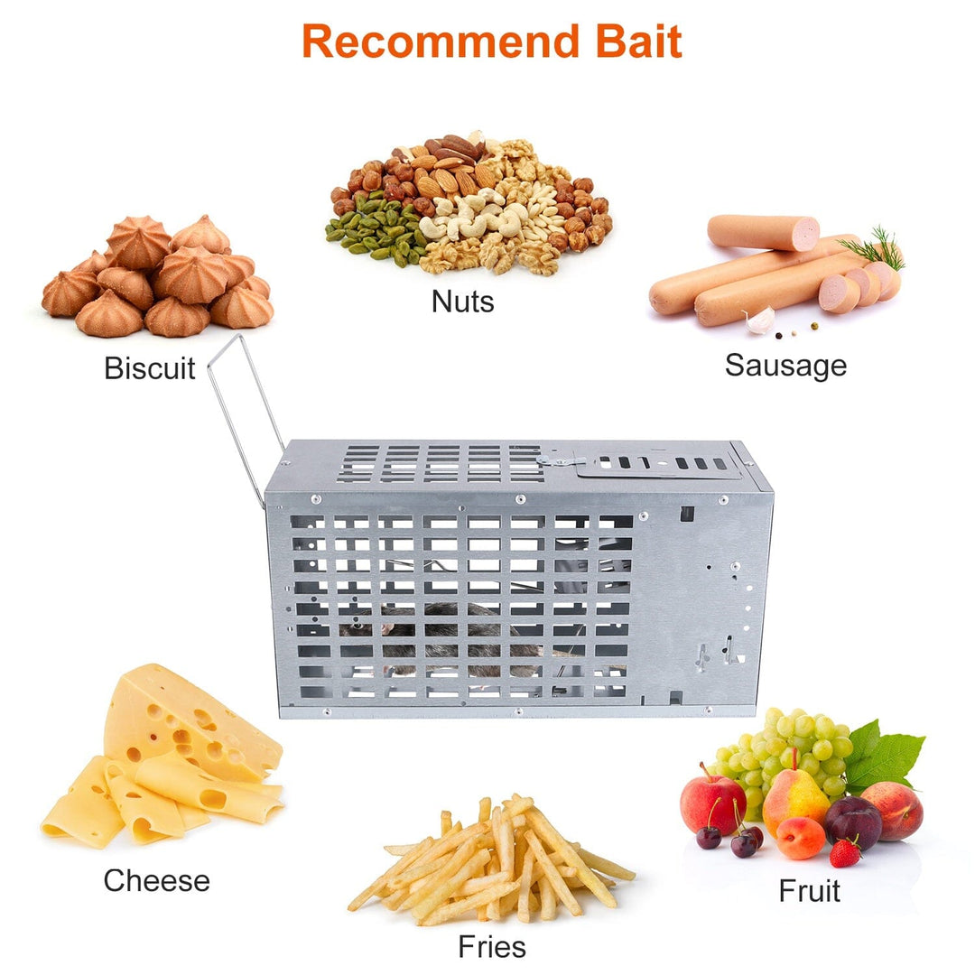 Skorter | Reusable Metal Rat Trap Catch Release Continuous Catch