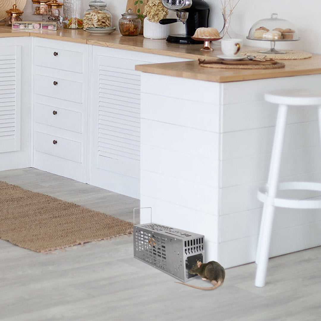 Skorter | Reusable Metal Rat Trap Catch Release Continuous Catch