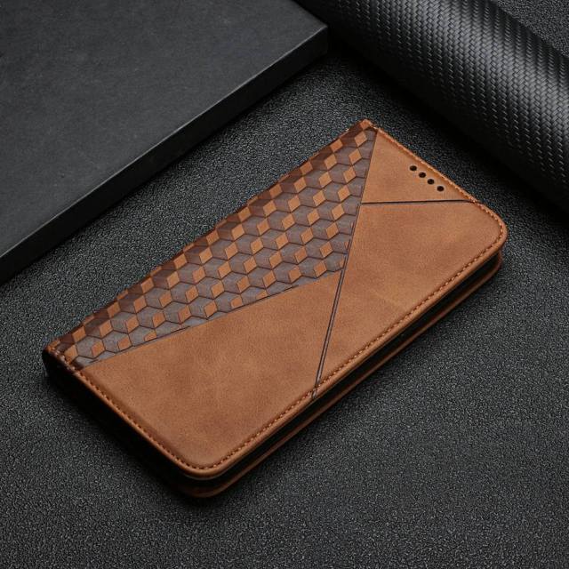 Lisslune | Rhombus pattern wallet case for Samsung Galaxy S21/S20