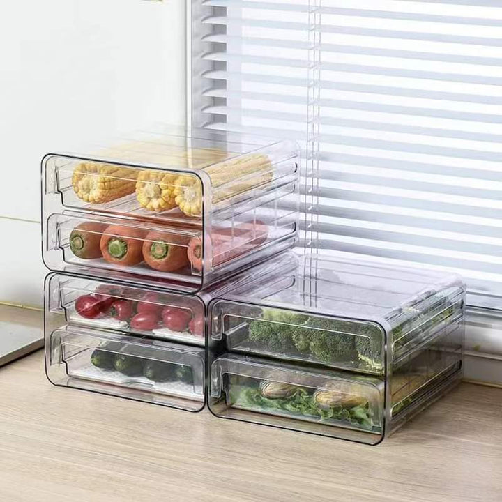 Lisslune | Double Layer Refrigerator Container