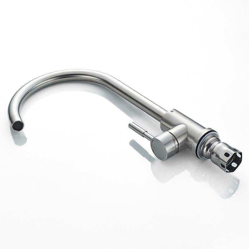 Lisslune | Kitchen with neck bend made of steel