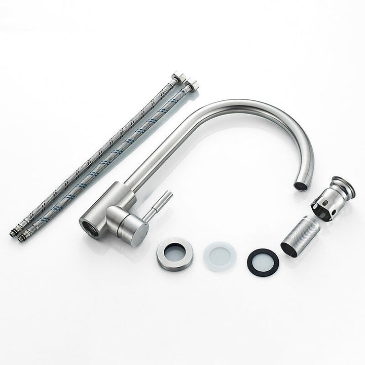 Lisslune | Kitchen with neck bend made of steel