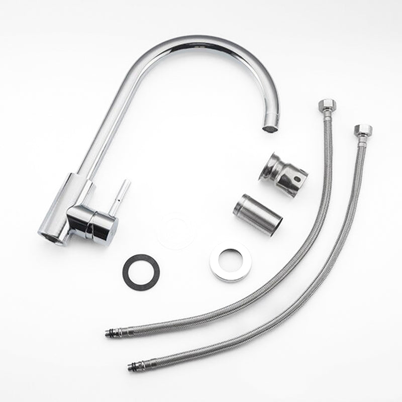 Lisslune | chrome-plated goose kitchen neck