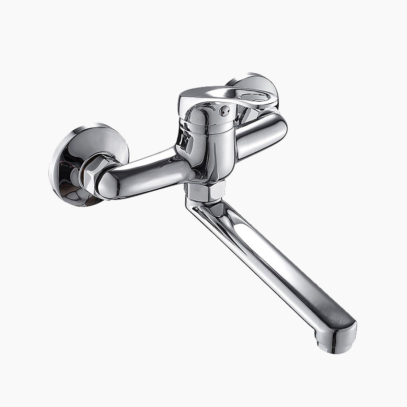 Lisslune | Wall kitchen with chrome spout