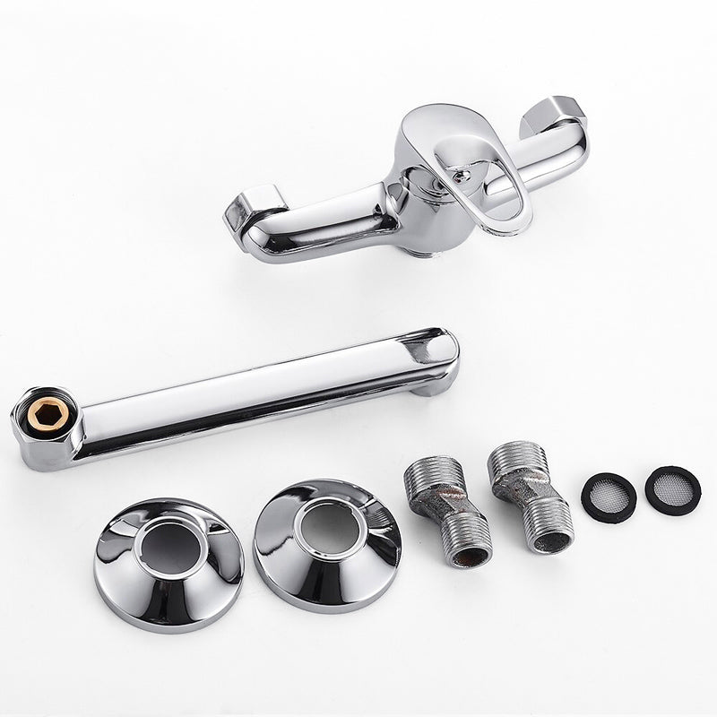 Lisslune | Wall kitchen with chrome spout