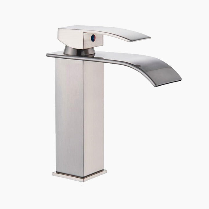 Lisslune | Washbasin Cascade brushed steel UNCLE