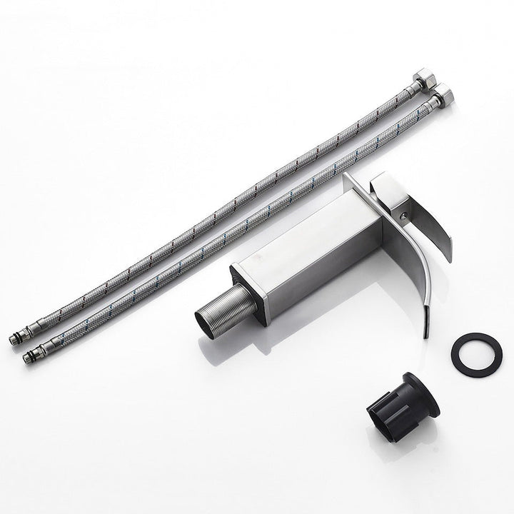Lisslune | Washbasin Cascade brushed steel UNCLE