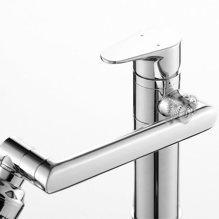 Lisslune | chrome-plated 360° swiveling washbasin