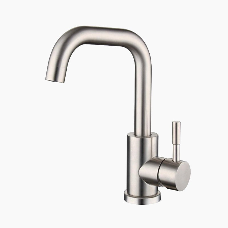 Lisslune | Sink made of brushed steel CYGNE rectangular
