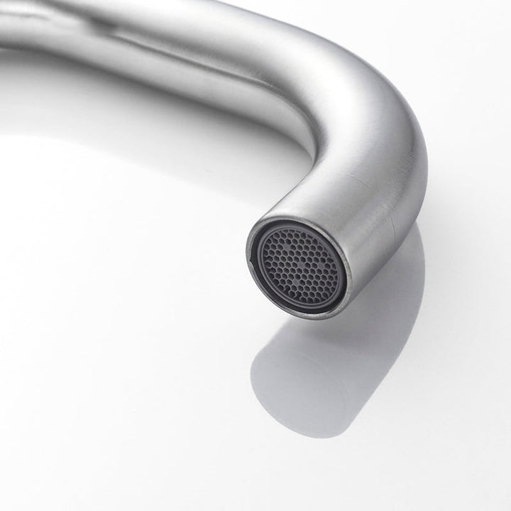 Lisslune | Sink made of brushed steel CYGNE rectangular