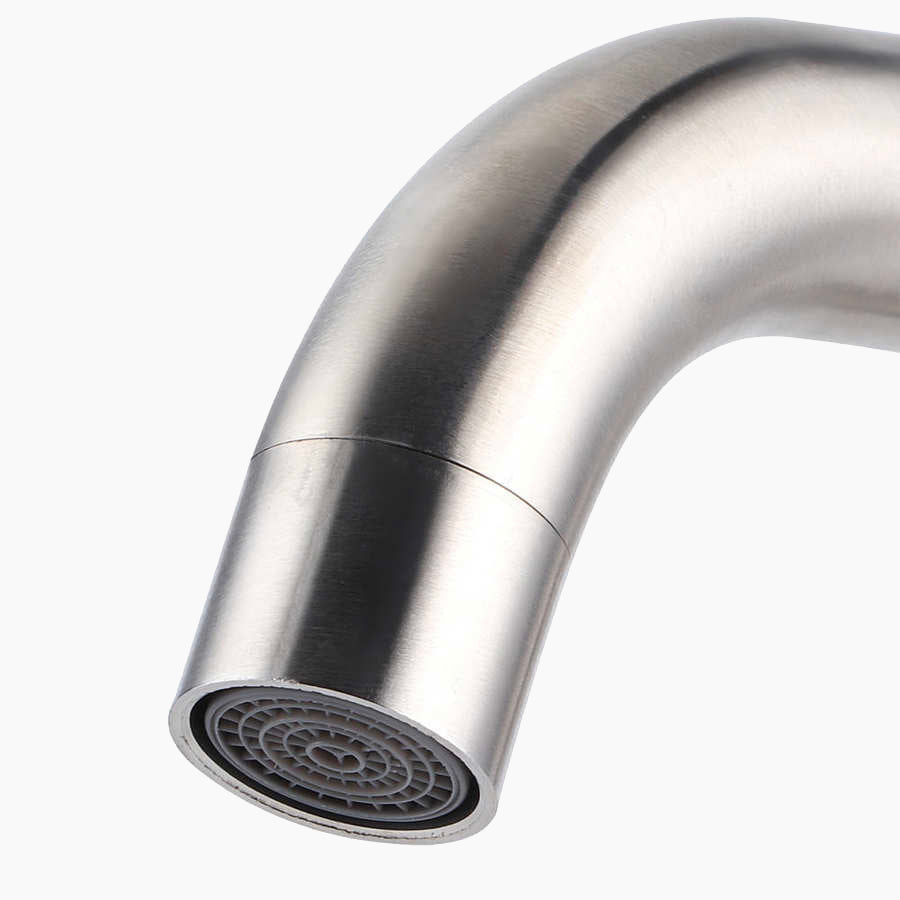 Lisslune | Sink made of brushed steel ELLA