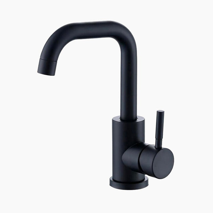 Lisslune | matte black sink CYGNE rectangular