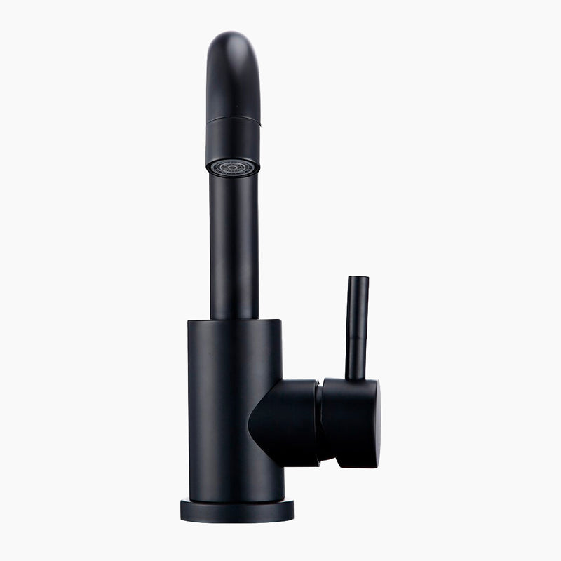 Lisslune | matte black sink CYGNE rectangular