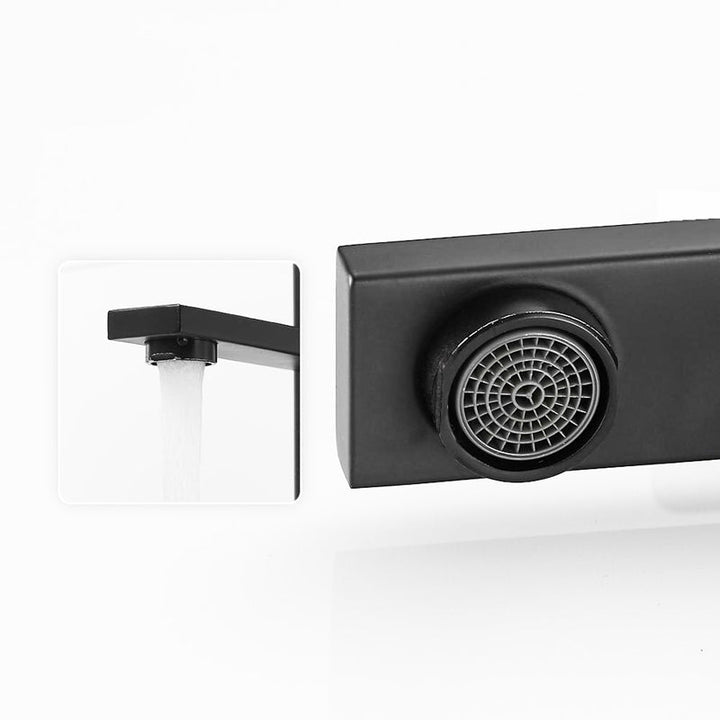 Lisslune | matt black washbasin LEVI
