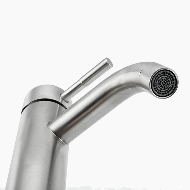 Lisslune | Washbasin made of brushed steel BEN
