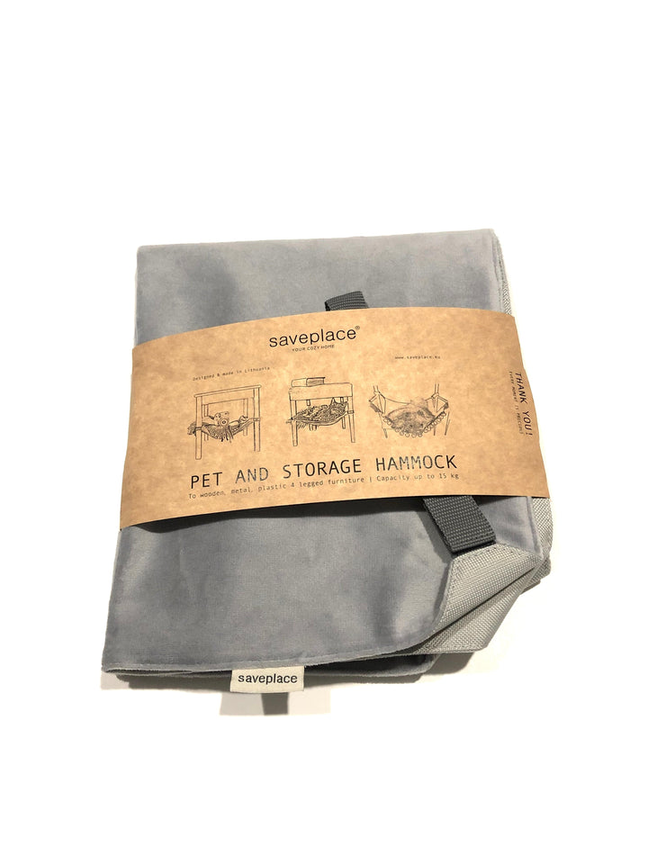 Lisslune | Rocky Coast Grey Pet Hammock