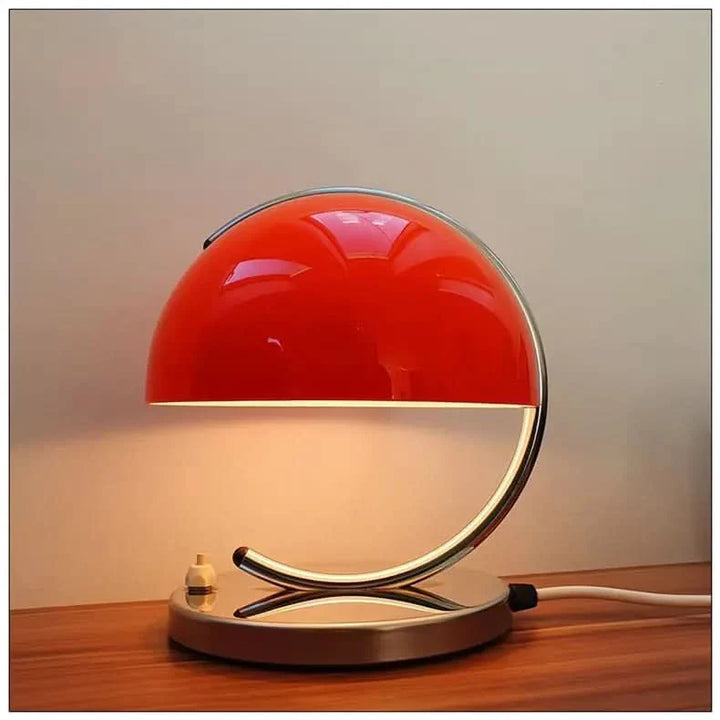 Lisslune | Mushroom Glass Table Lamp in Danish Style