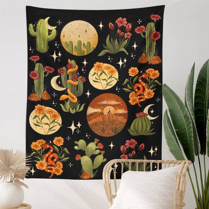 Rynx |Cosmo Amanita Wall Tapestry