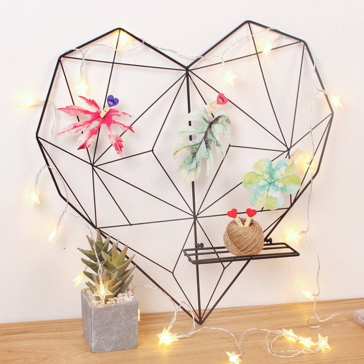 Lisslune | Heart Wire Photo Display