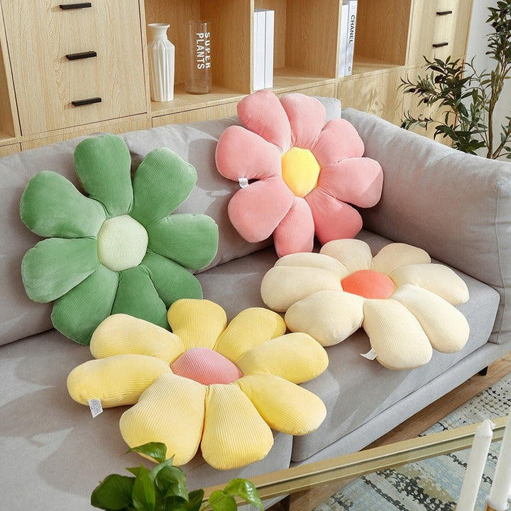 Rynx | Daisy Flower Decorative Pillow