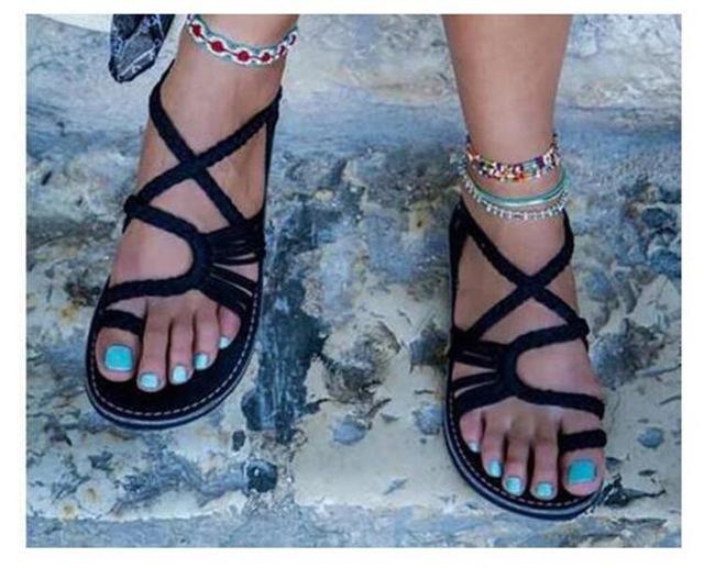 Lisslune | Sail Knot Foot Flat Sandals