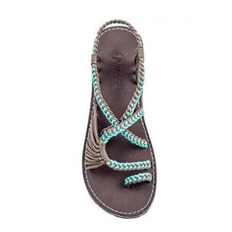 Lisslune | Sail Knot Foot Flat Sandals