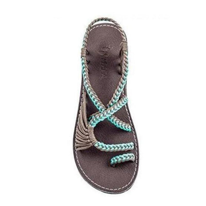 Lisslune | Sail Knot Foot Flat Sandals
