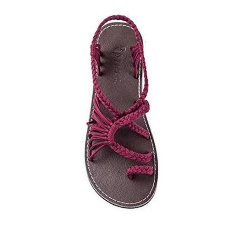 Lisslune | Sail Knot Foot Flat Sandals
