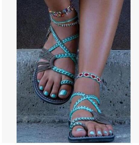 Lisslune | Sail Knot Foot Flat Sandals