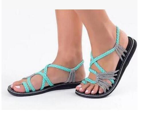 Lisslune | Sail Knot Foot Flat Sandals