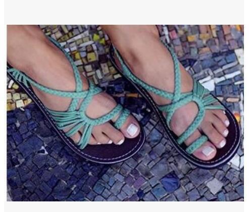 Lisslune | Sail Knot Foot Flat Sandals