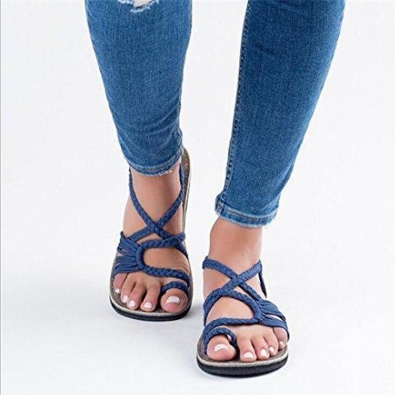 Lisslune | Sail Knot Foot Flat Sandals