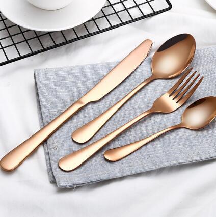 Lisslune | Black Cutlery - Cutlery set in black, gold or silver