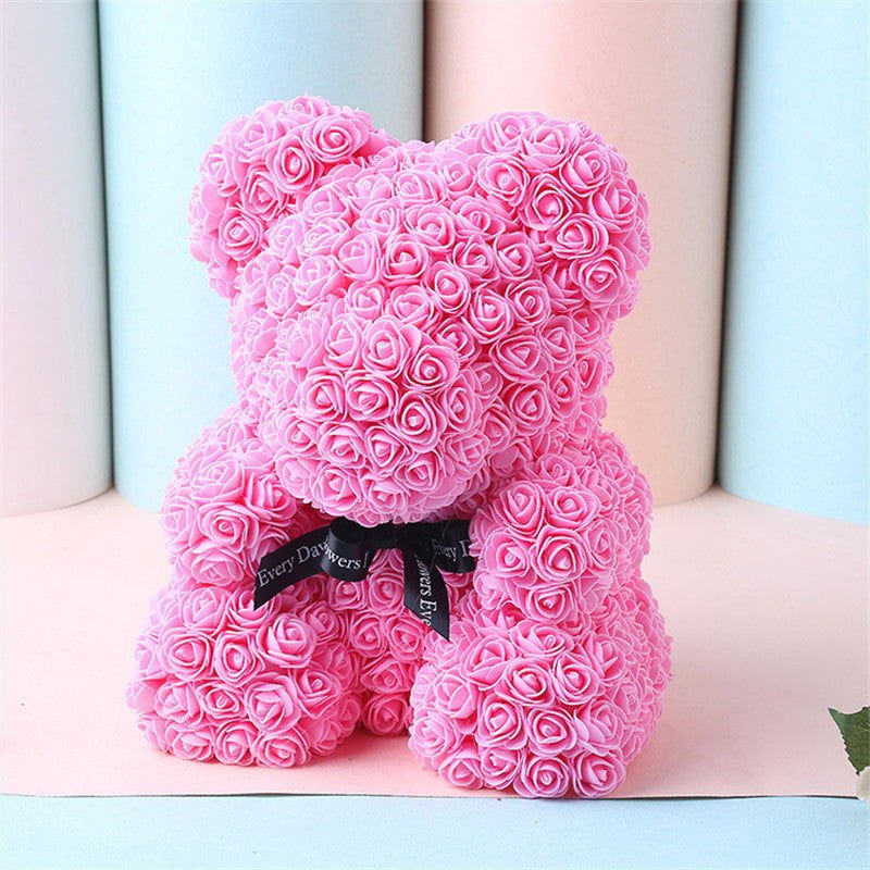 Lisslune | ROSÉLURE – Everlasting Rose Bear for Special Occasions