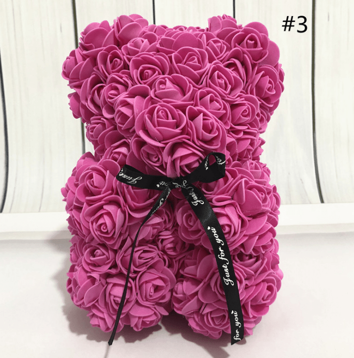 Lisslune | ROSÉLURE – Everlasting Rose Bear for Special Occasions
