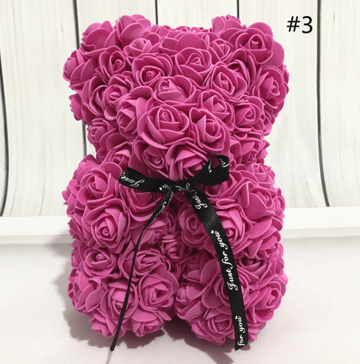 Lisslune | ROSÉLURE – Everlasting Rose Bear for Special Occasions