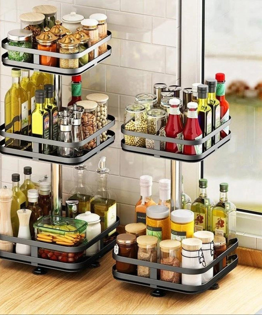 Lisslune | Rotating Storage Rack - TwistRack 360°