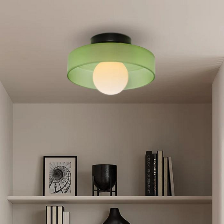 Lisslune | Round Ceiling Light with Stylish Functionality - LumiSphere