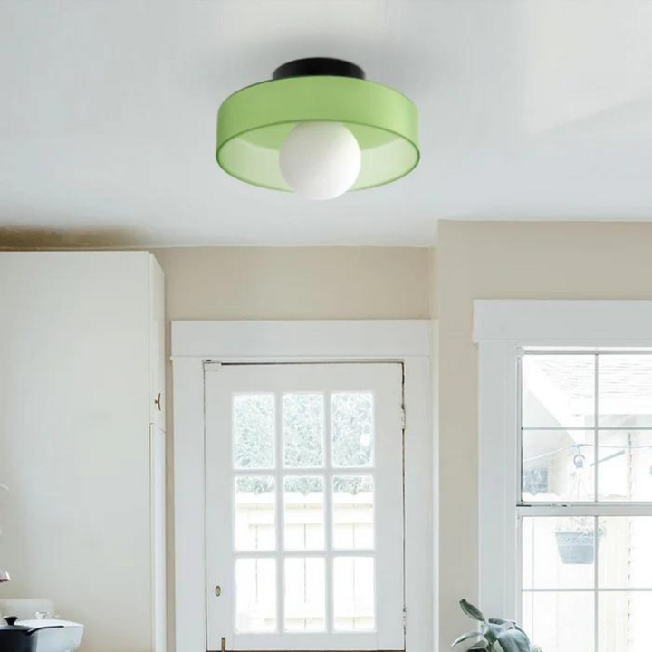 Lisslune | Round Ceiling Light with Stylish Functionality - LumiSphere