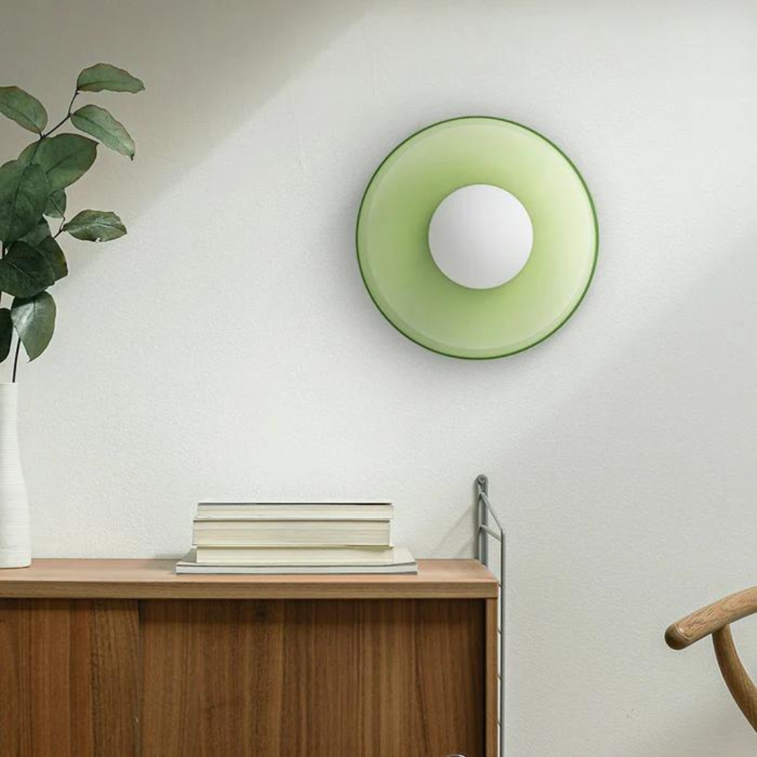 Lisslune | Round Ceiling Light with Stylish Functionality - LumiSphere
