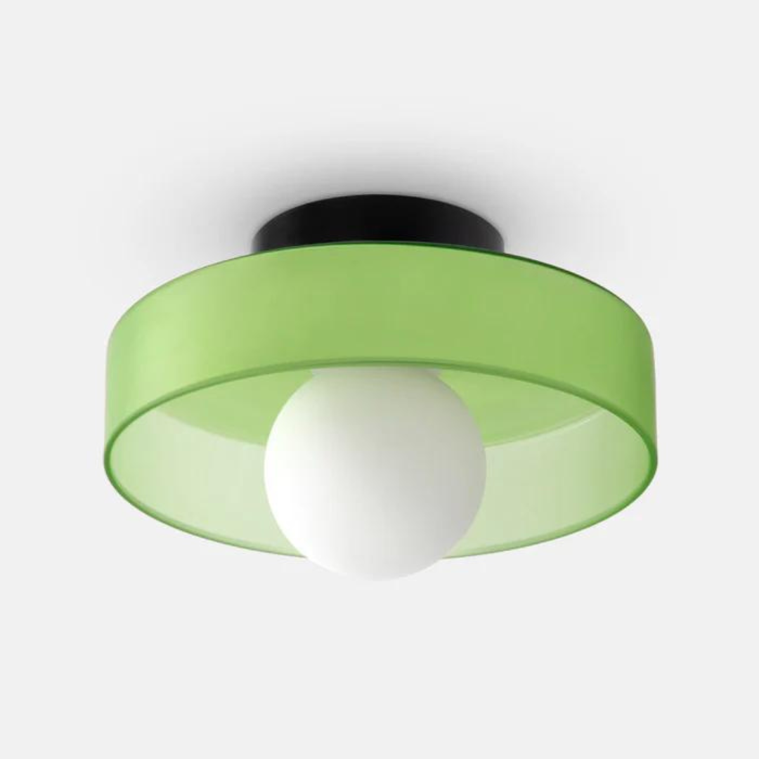 Lisslune | Round Ceiling Light with Stylish Functionality - LumiSphere